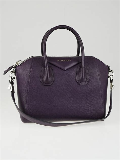 givenchy antigona dark purple